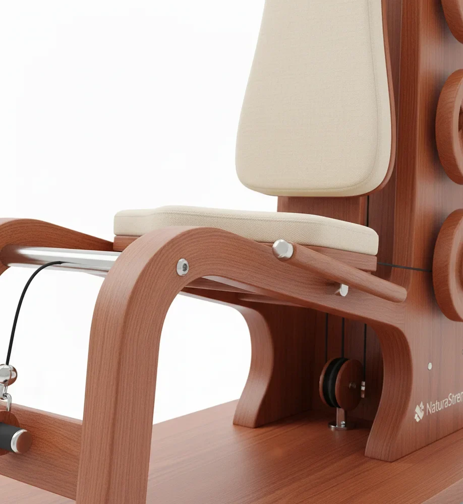 Iš arti jėgos staklės everfit msk500