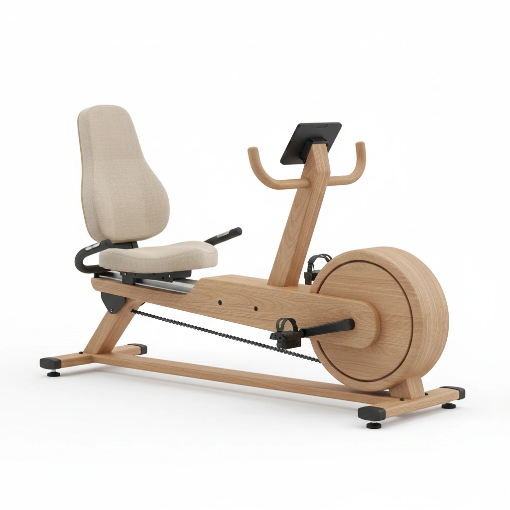 Šviesaus medžio medinis Dviratis treniruoklis NORDICTRACK R35