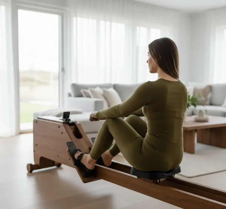 medinis pilateso reformer treniruoklis woodform luxury